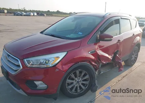 2017 Ford Escape Titanium from USA, damaged, VIN 1FMCU0JD4HUF10676